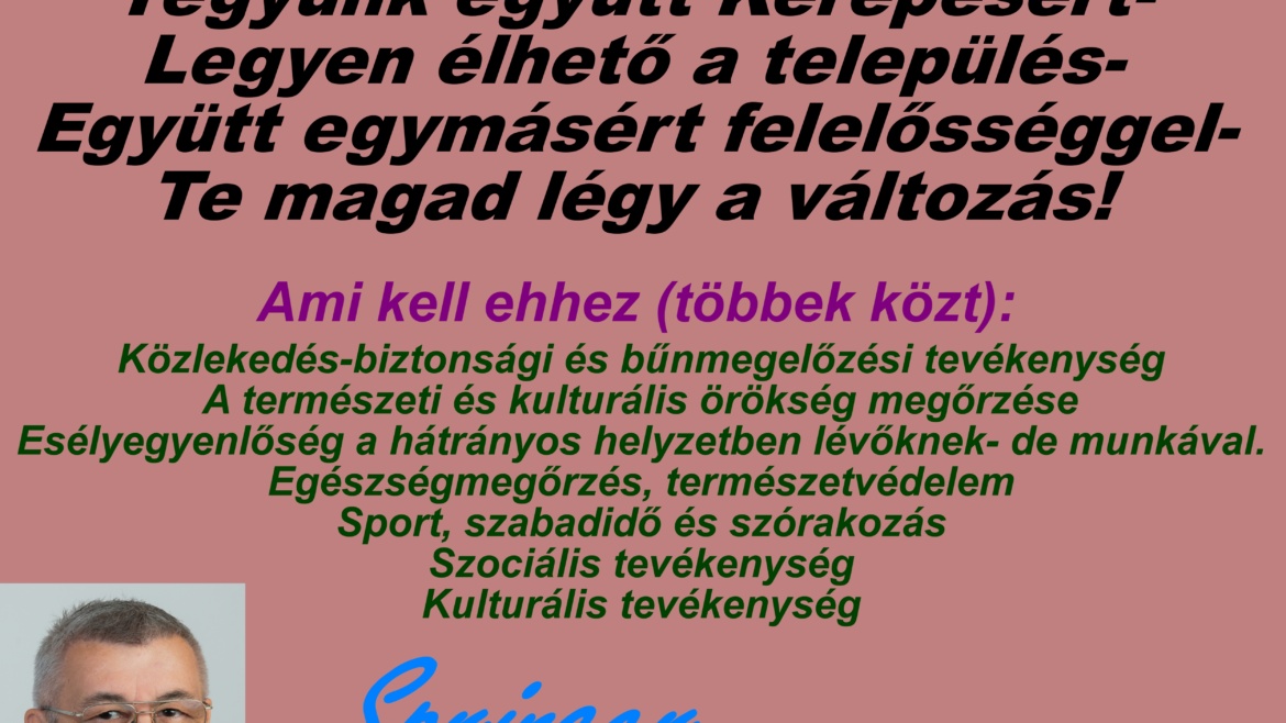 Kultúra – Oktatás – Nevelés – Kerepes